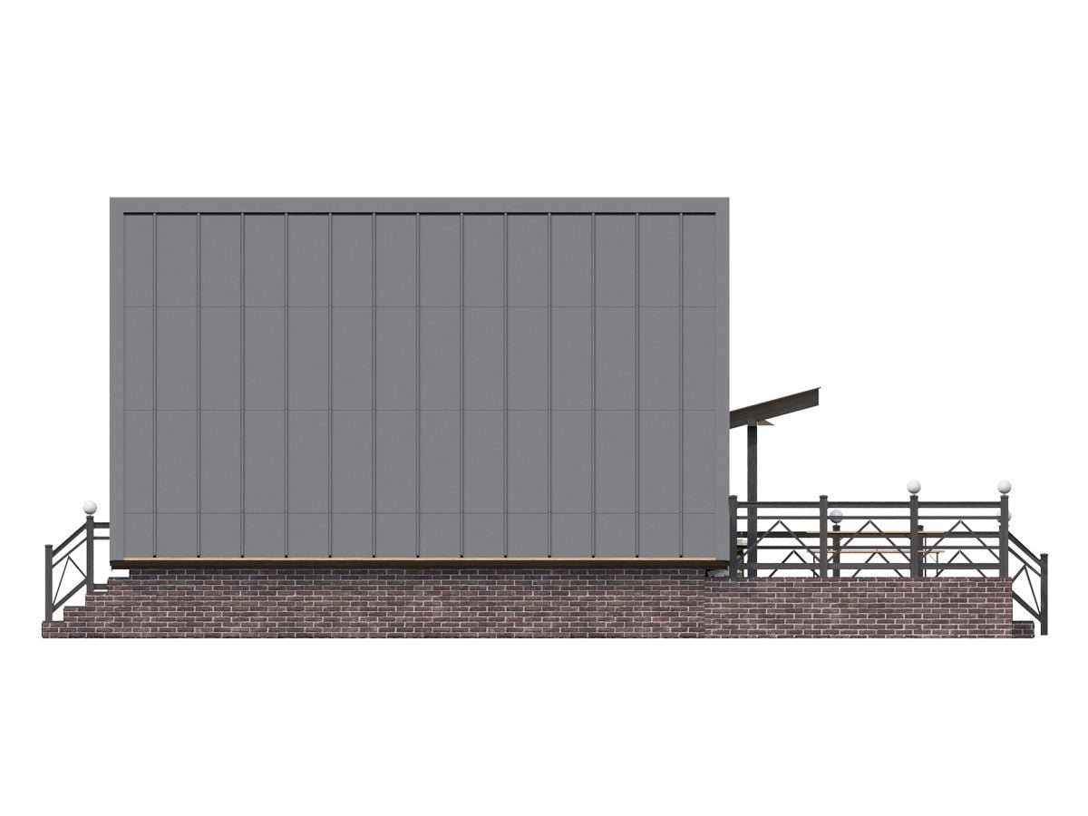 Баня в стиле A-frame Стелла