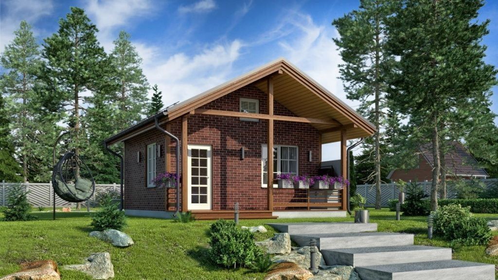 Финская баня Альц Medium