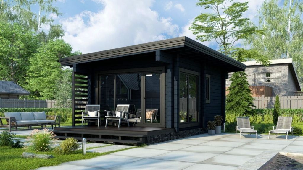 Баня из клееного бруса Ротенбург