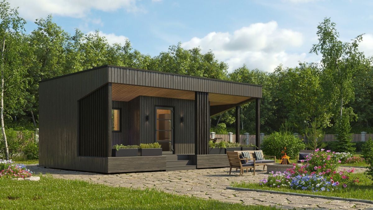 Каркасная баня 9 на 6 Сингапур