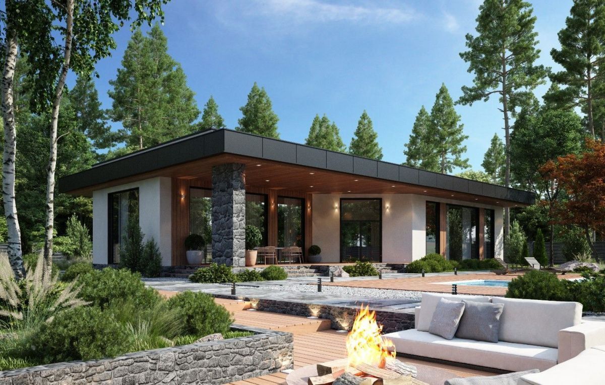 Баня с бассейном Капри