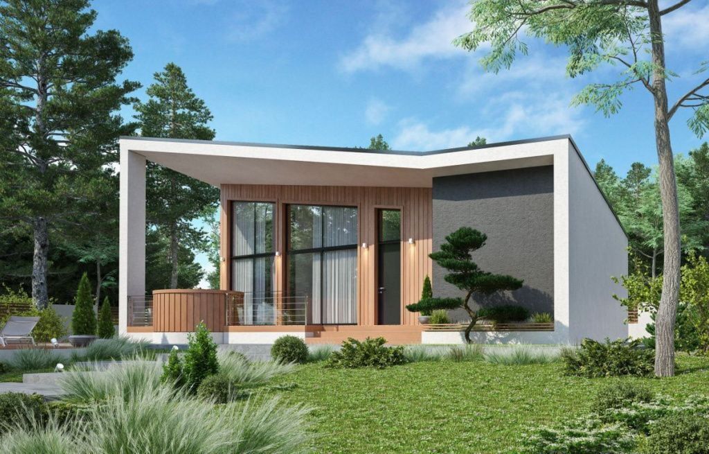 Каркасная баня Ривьера