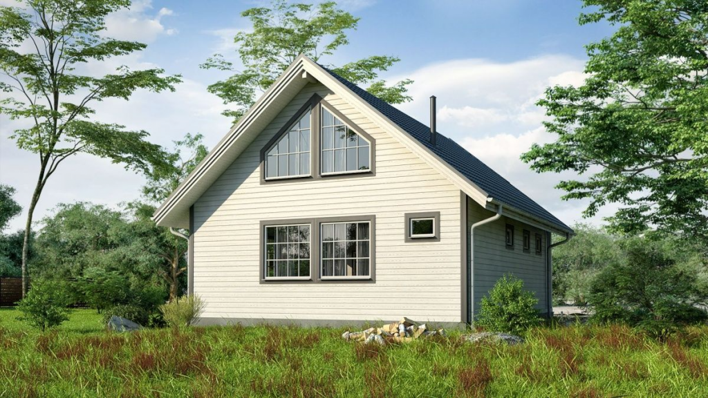 Каркасная баня 8 на 10 Висбаден