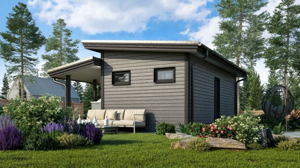 Баня под ключ 6 на 8 Лидс