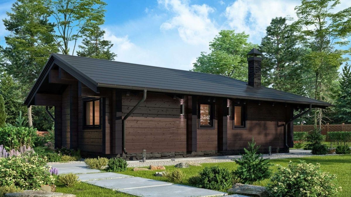 Финская баня Техас