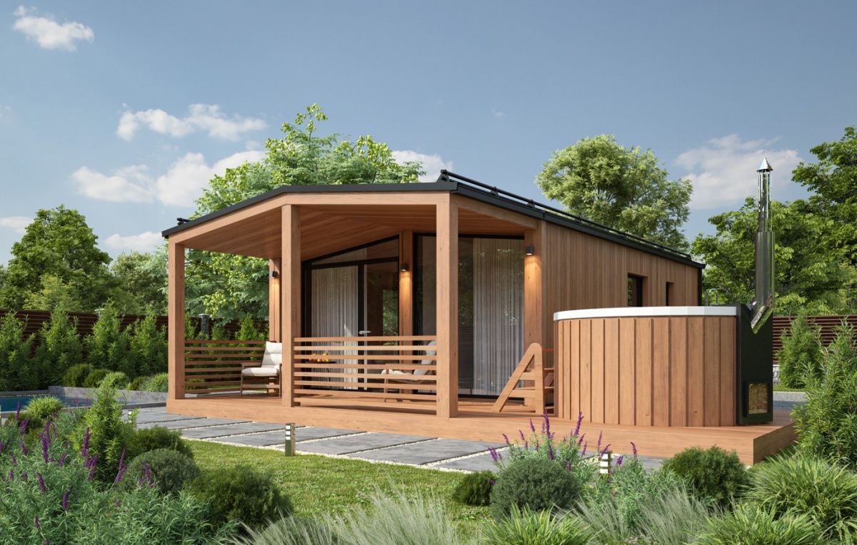 Модульная баня 5 на 8 Нэшвилл