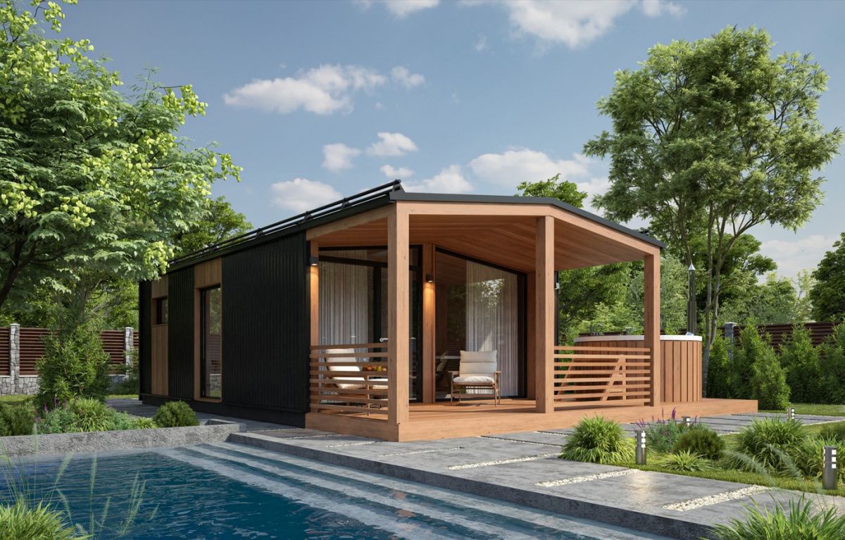 Модульная баня 5 на 8 Нэшвилл