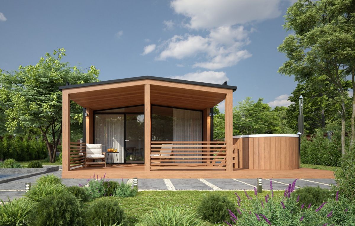 Модульная баня 5 на 9 Нэшвилл