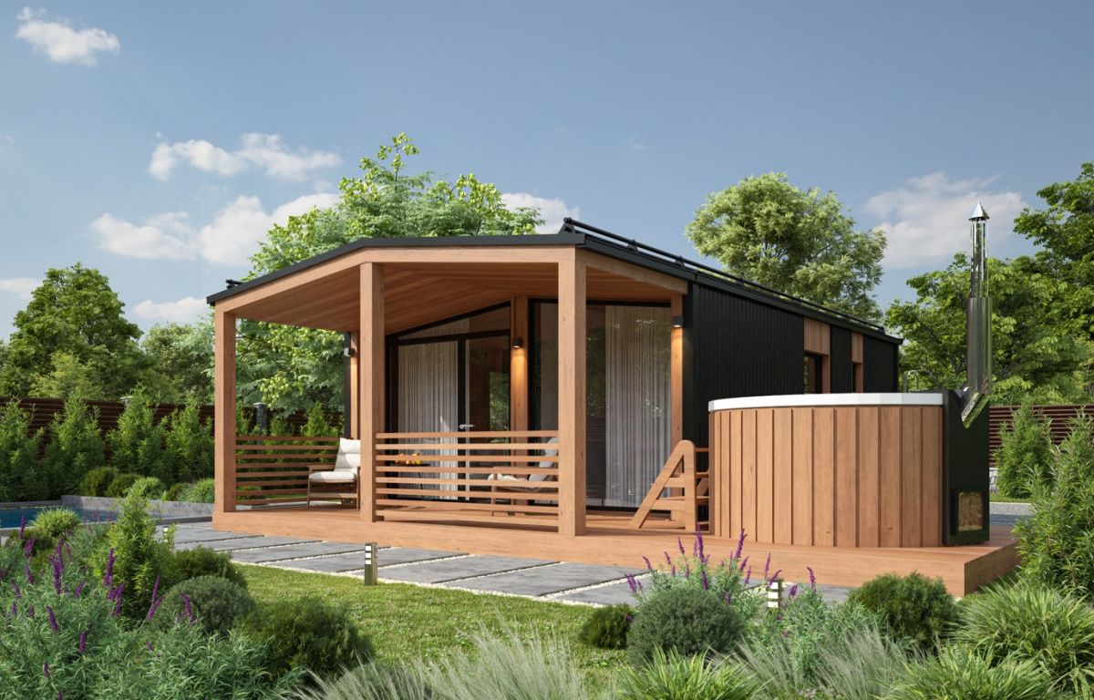 Модульная баня 5 на 8 Нэшвилл