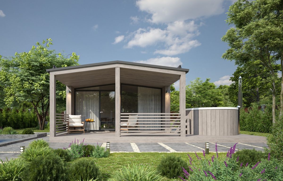 Модульная баня 5 на 10 Нэшвилл