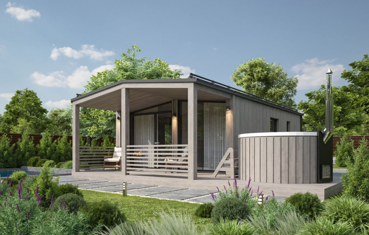 Модульная баня 5 на 10 Нэшвилл