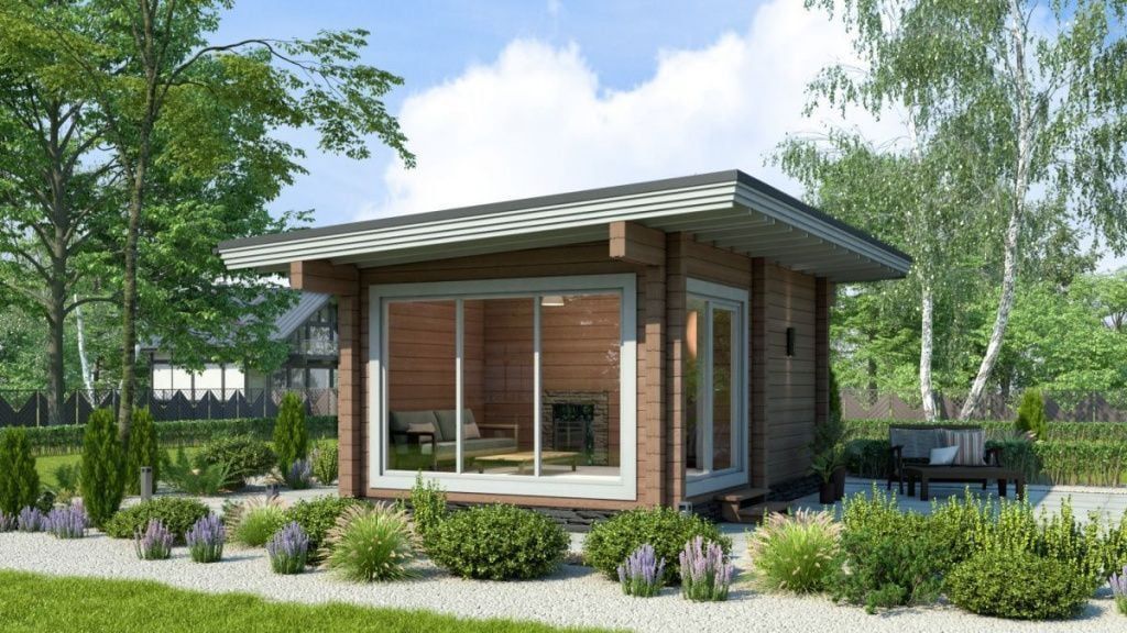 Баня из бруса 6 на 4 Эмполи