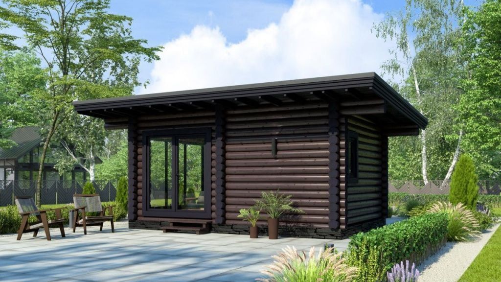 Баня из бревна Эмполи