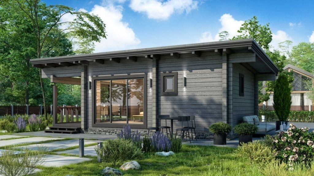 Финская баня из бруса Форино