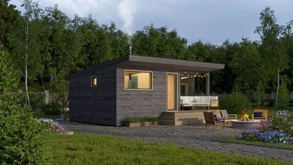 Финская баня Менен