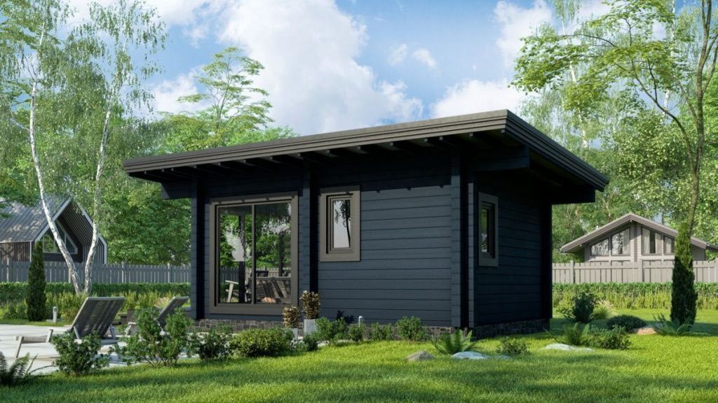 Баня из клееного бруса Ротенбург