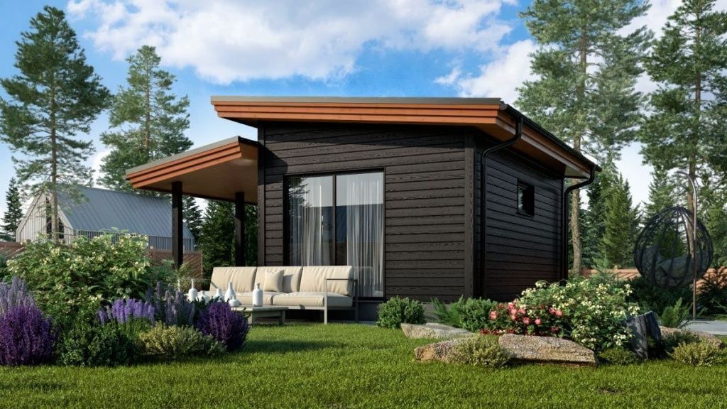 Финская баня 6х6 Шеффилд