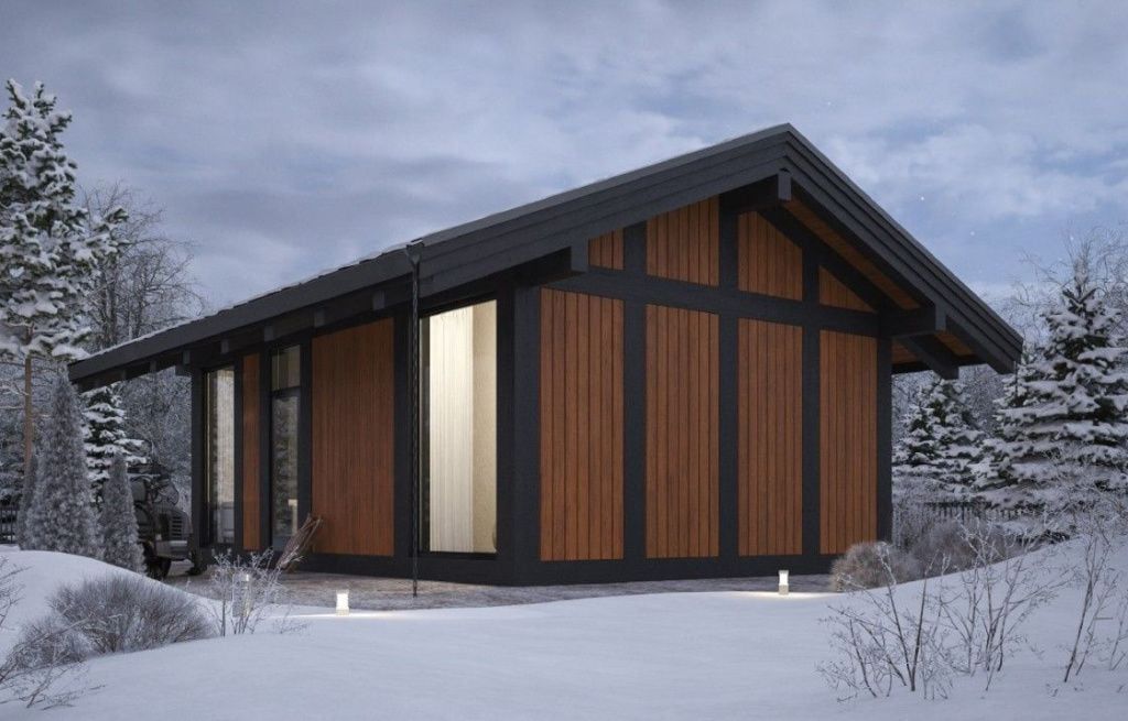 Баня под ключ 6 на 8 Тренто №3