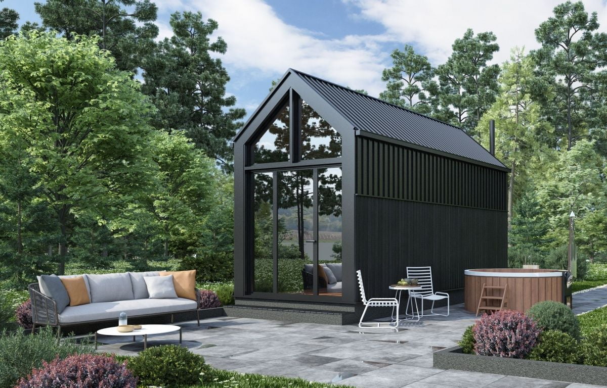 Модульная баня Barn Combo (6х2,4)