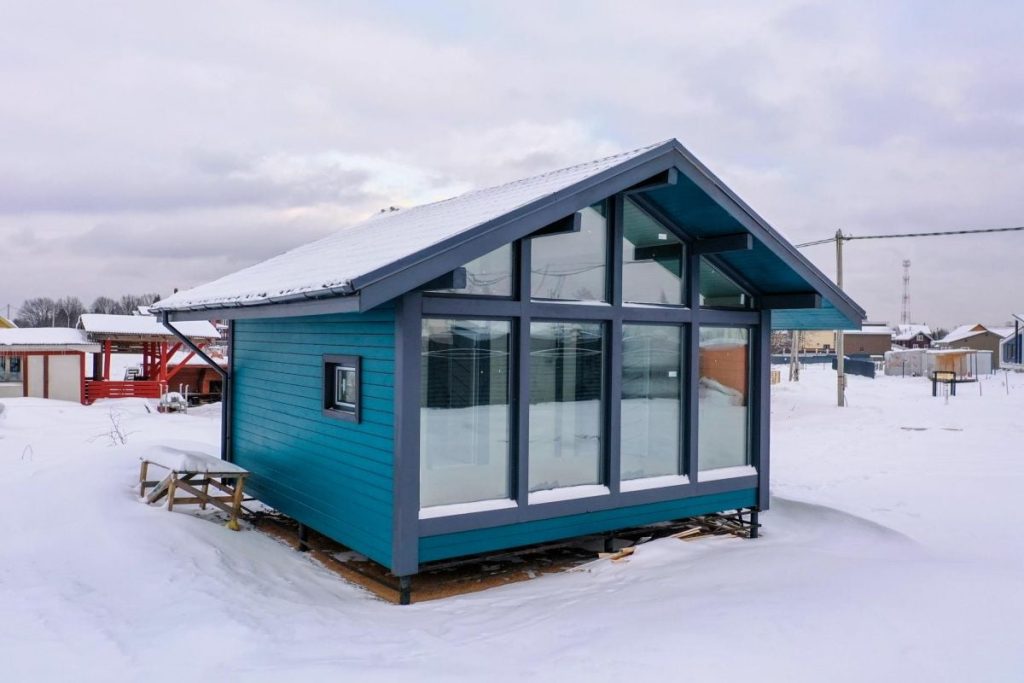 Фахверковый дом «Магдебург» 6х6 - фото процесса строительства