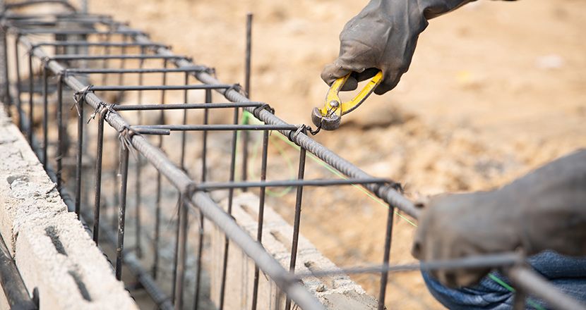 Строительство фундамента