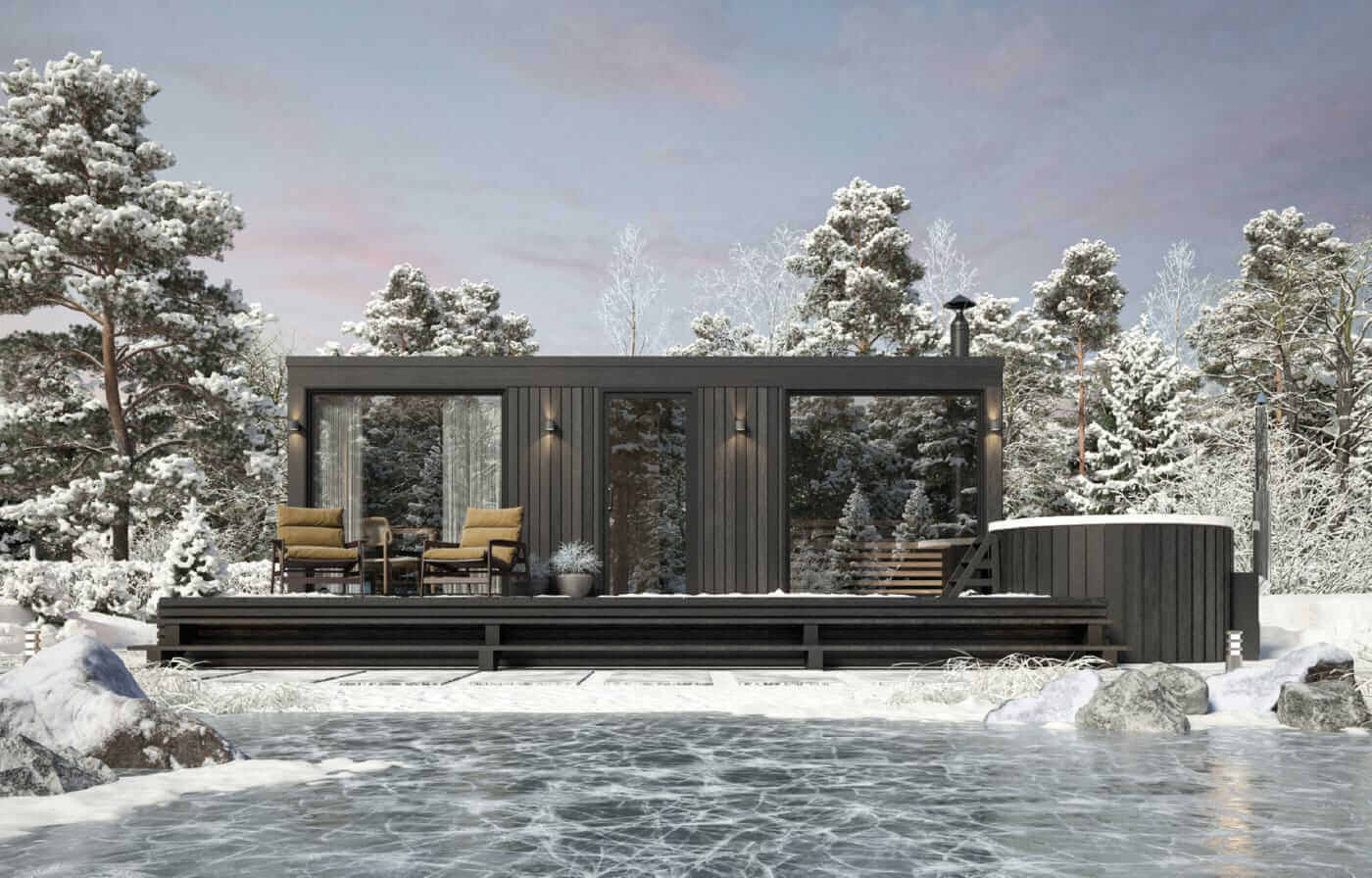 Модульная баня Box 09