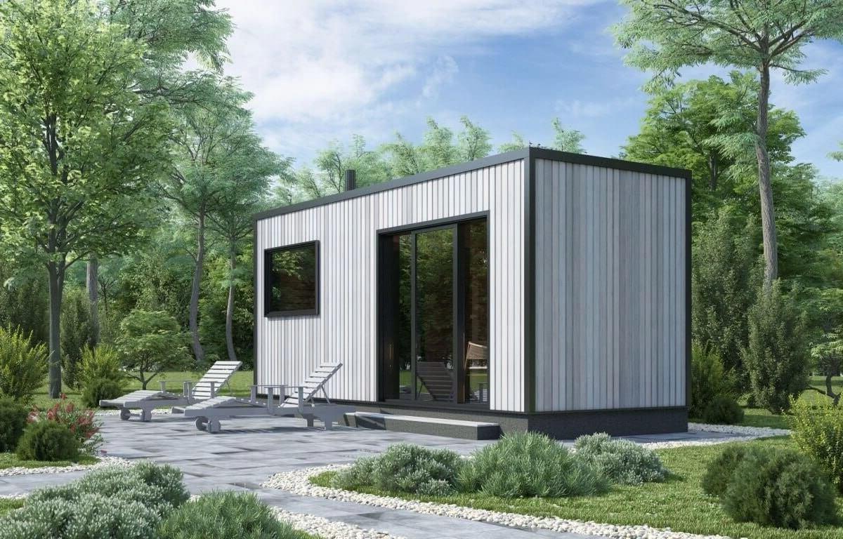 Модульная баня Box 02