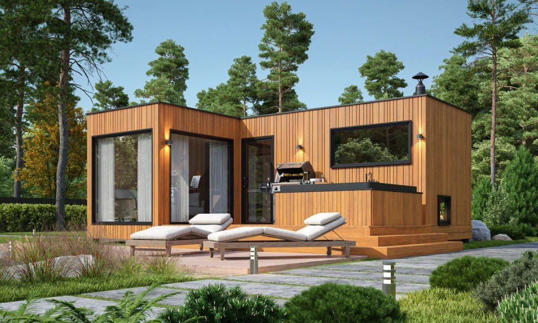 Модульная баня Scandi 02