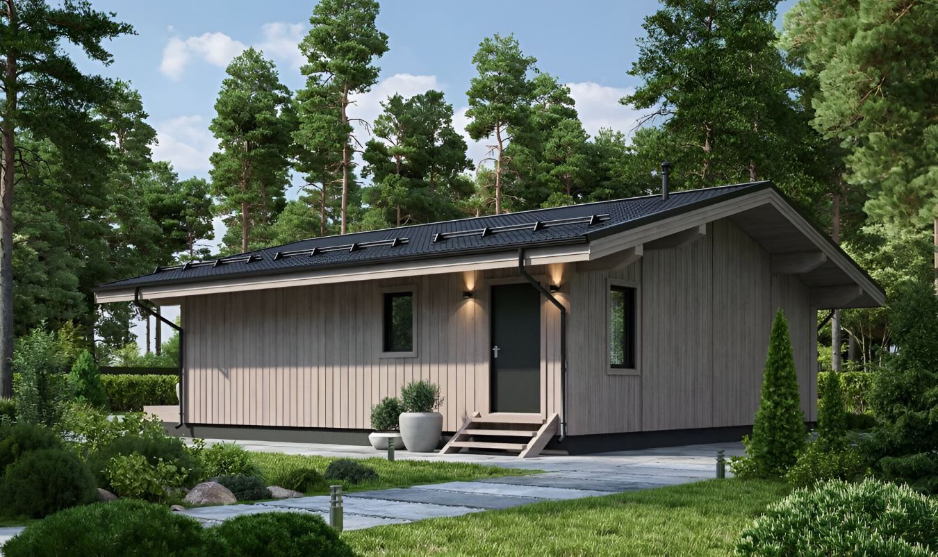 Каркасная баня Руан (11×9)