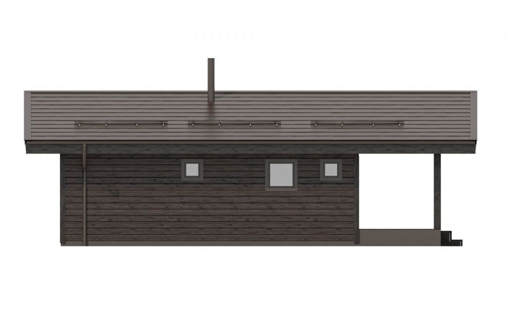 Каркасная баня Эвора (11×6)