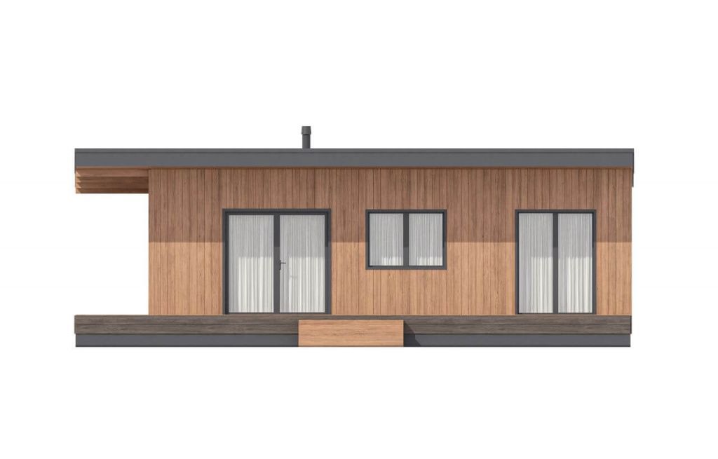 Каркасная баня Фрайбург (11х10)