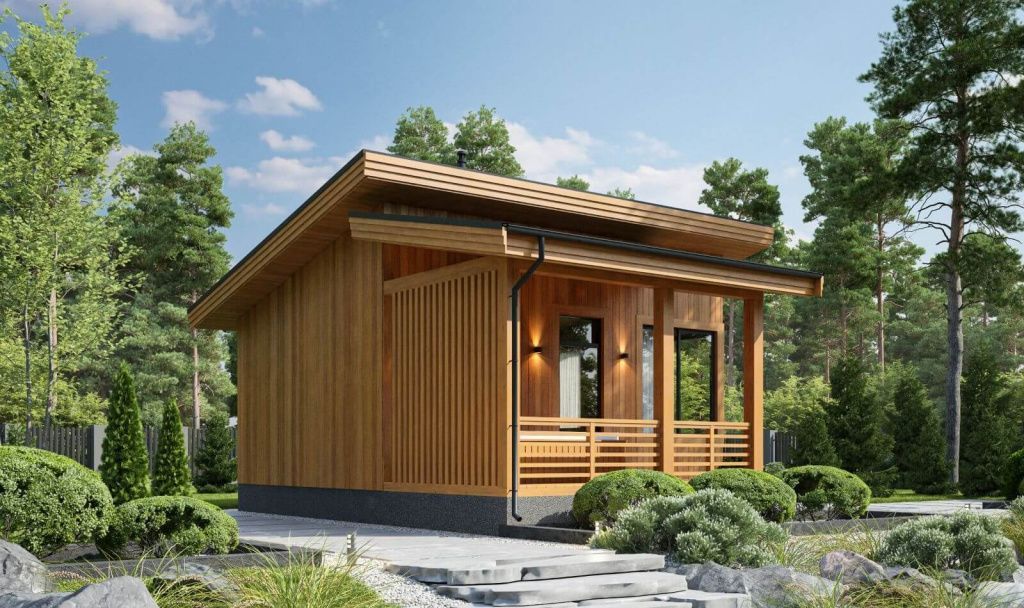 Каркасная Баня Марбург (8×7)