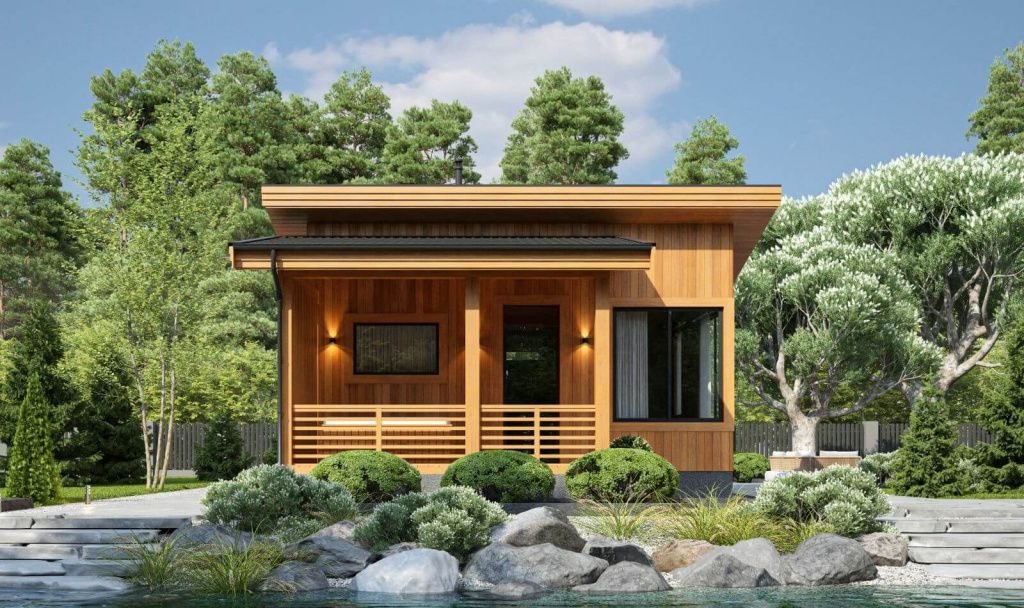 Каркасная Баня Марбург (8×7)