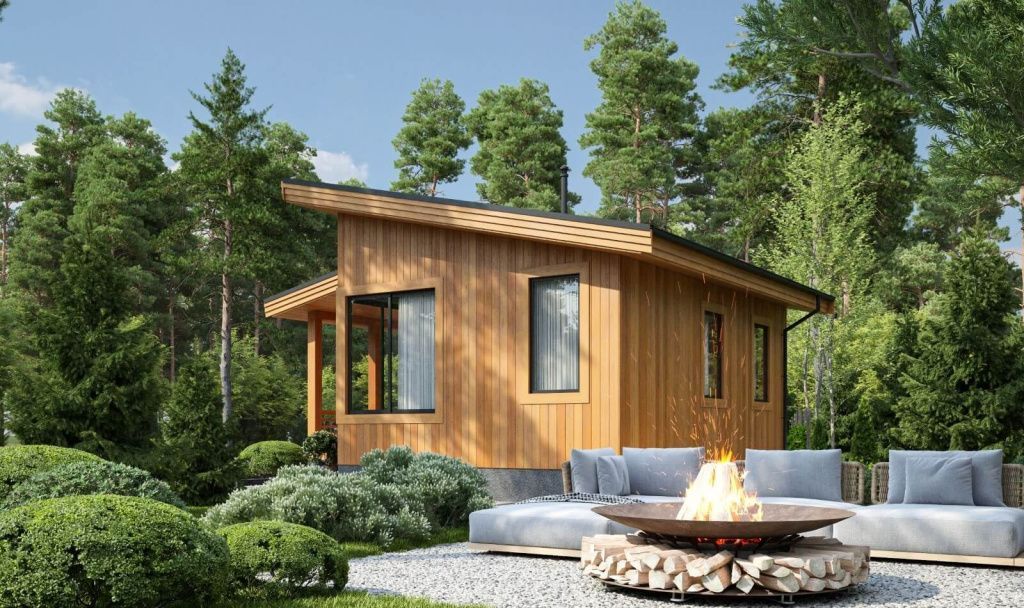 Каркасная Баня Марбург (8×7)