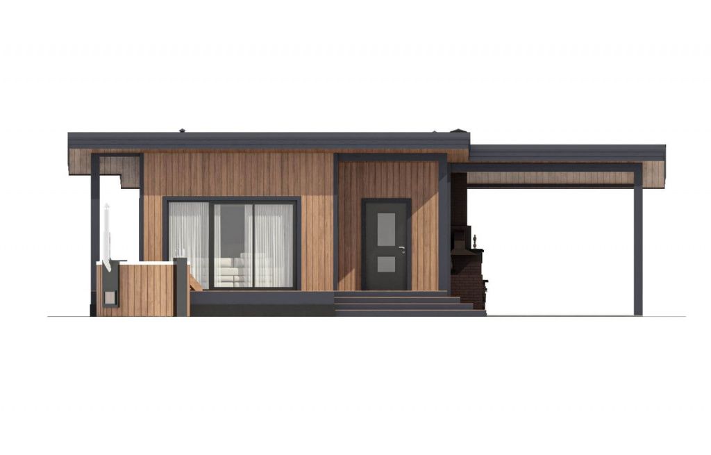 Каркасная баня Портланд (8×13)