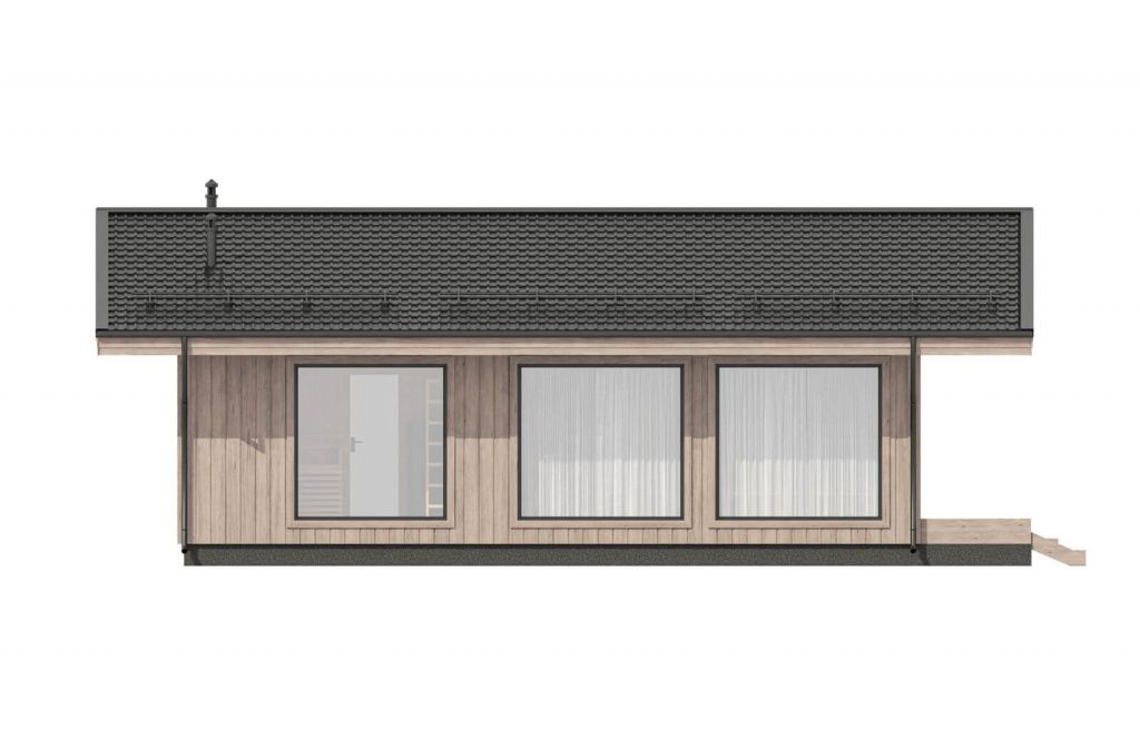 Каркасная баня Руан (11×9)