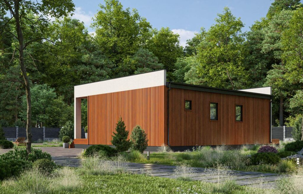 Каркасная баня Таллин (9×10)