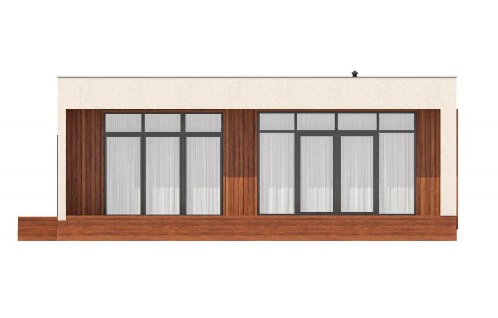 Каркасная баня Таллин (9×10)