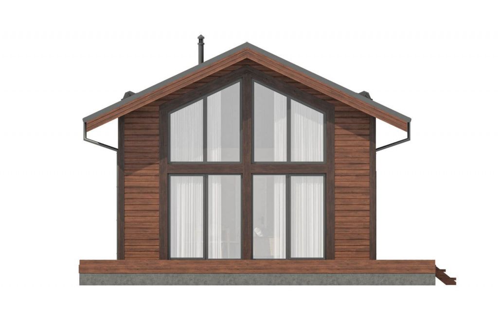 Каркасная баня Жерона (8×9)