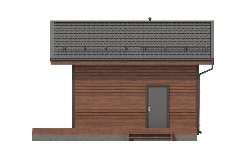 Каркасная баня Жерона (8×9)