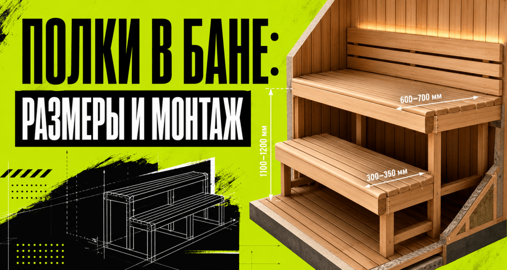 Как сделать полки в бане: варианты и пошаговое руководство