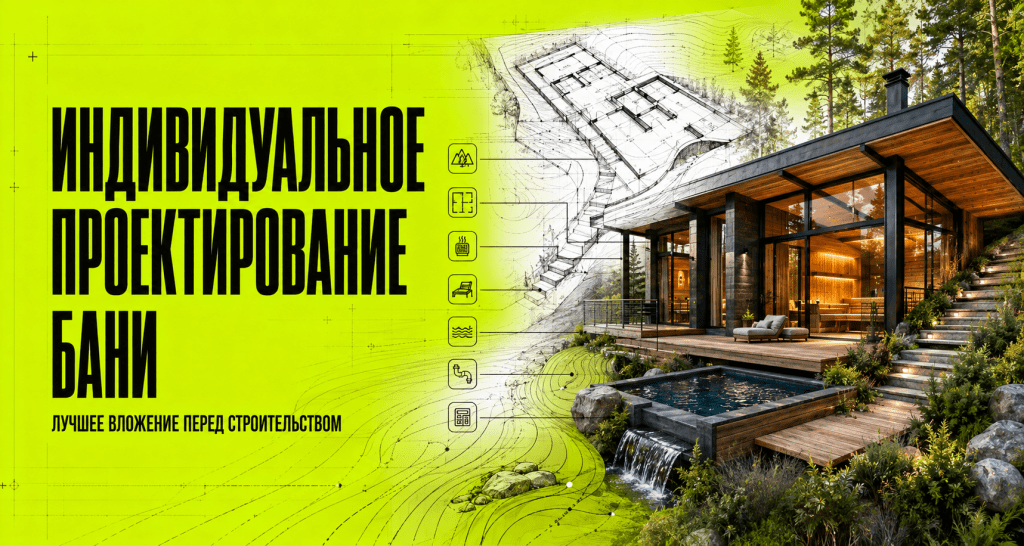 Индивидуальное проектирование бани: почему это одно из лучших вложений перед строительством
